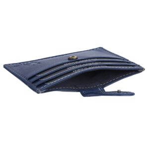 Unisex leather Card holder , ATM Card Holder , Slim Card Holder with 5 card slots , 1 ID card slot and 1 currency slot - Image 5